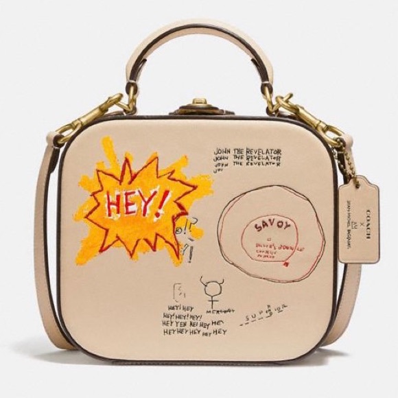 🚫SOLD OUT🚫Authentic 💎Basquiat X Coach crossbody bag & Charm - Picture 4 of 14